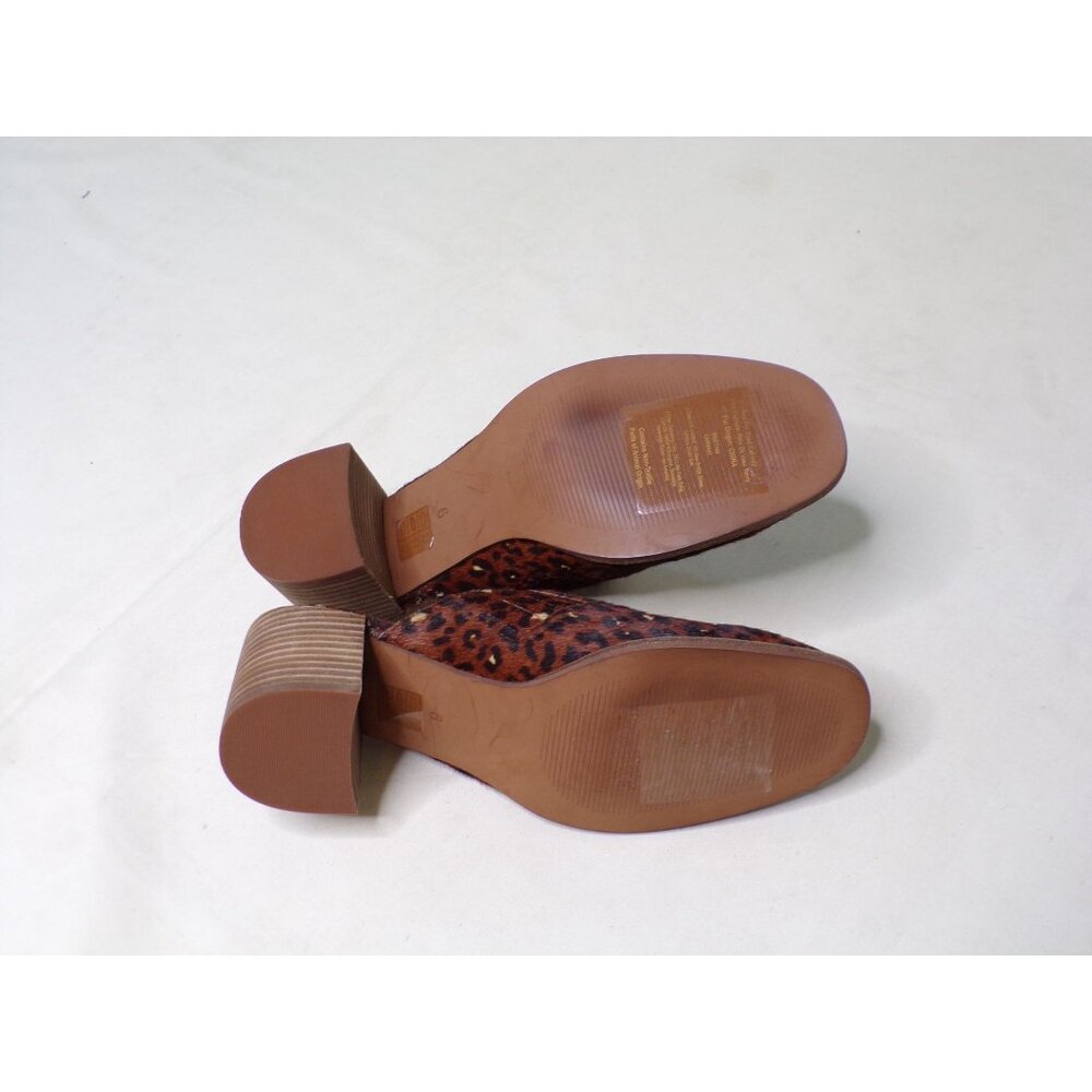 🆕MADEWELL Carey Mule Slide Shoes Calf Hair Leopard 9.5 - Picture 12 of 12